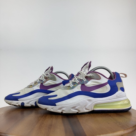 Mens Nike Air Max 270 React Easter Athletic Comfort Sneakers Shoes Size‎ 7.5 GUC - Picture 2 of 8